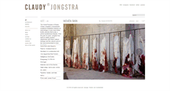 Desktop Screenshot of claudyjongstra.com